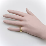 14K Gold Fancy Yellow and Pink Diamond Ring Ring Kirsten's Corner