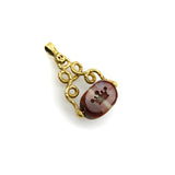 Georgian 19K Gold Undulating Snake Fob Circa 1800 Fob Kirsten's Corner