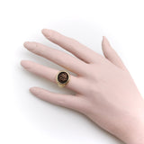 14K Gold Ancient Coin Ring with Coin of King Agrippa I Ring Kirsten's Corner