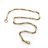 Art Deco 12K Gold-Filled Pocket Watch Chain Chain Kirsten's Corner