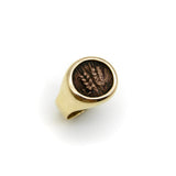 14K Gold Ancient Coin Ring with Coin of King Agrippa I Ring Kirsten's Corner