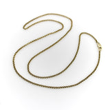 Victorian 14K Gold 20.5” Double Link Cable Chain Chain Kirsten's Corner
