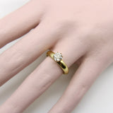 18K Gold .90 Carat Old Mine Cut Engagement Ring Ring Kirsten's Corner
