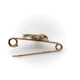 Victorian 12K Gold Diamond, Amethyst, Pearl, and Garnet Fly Brooch Brooches, Pins Kirsten's Corner