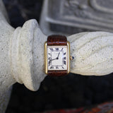 18K Gold Cartier Tank Louis 78086 Watch Circa 1980’s Watch Kirsten's Corner