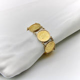 Queen Victoria Victorian 22K Gold British Sovereigns Coin Bracelet Bracelet Kirsten's Corner