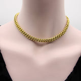Victorian 14K Gold Pocket Watch Chain Necklace with T-Bar Chain Kirsten's Corner