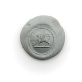 18K Gold Early Victorian Agate Griffin Intaglio Signet Ring Ring Kirsten's Corner