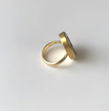 18K and 22K Gold Carnelian Intaglio Heron Ring from Metropolitan Museum of Art