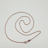 14K Rose Gold Italian Belcher Link Chain