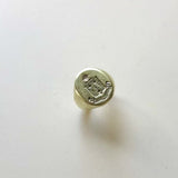 Victorian 14K Gold Signet Ring with “Spiritus Gladius” Motto