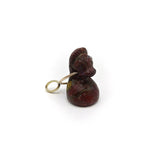Pre-Columbian Jasper Dog Bead & Seal with 14K Bail Necklaces, Pendants Kirsten's Corner Jewelry