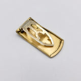 Victorian Era Gold Plate Floral Scarf Brooch Brooches, Pins Kirsten's Corner Jewelry