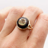 14K Micro Mosaic Parthenon Ring Ring Kirsten's Corner Jewelry