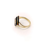 14K Onyx Grand Tour Micro Mosaic Ring Ring Kirsten's Corner Jewelry