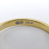 18K Gold & Platinum Vintage Solitaire Diamond Ring Ring Kirsten's Corner Jewelry