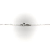 Edwardian Platinum Emerald & Diamond Pendant-Necklace Pendant Kirsten's Corner Jewelry