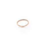 14K Rose Gold Diamond Eternity Band Ring Kirsten's Corner Jewelry