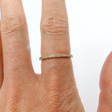 14K Rose Gold Diamond Eternity Band Ring Kirsten's Corner Jewelry