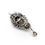 14K Gold & Sterling Silver Belle Epoque Diamond Necklace Necklaces, Pendants Kirsten's Corner Jewelry