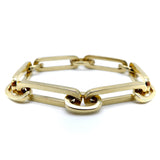 14K Signature Paperclip Link Bracelet bracelets Kirsten's Corner