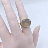 Signature 14K Gold Intaglio Ring of Bull Ring Kirsten's Corner