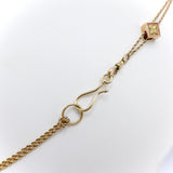 Signature 14K Gold Victorian Inspired Small Shepherd’s Hook or Charm Holder signature pieces Kirsten's Corner Jewelry