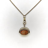 Georgian 9K Gold Swivel Fob Pendant Fob Kirsten's Corner