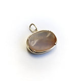 Hand Hammered 14K Gold Bezel Set Lion Intaglio Pendant Pendant, Charm Kirsten's Corner