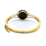 Victorian 14K Gold Enamel, Pearl and Diamond Star Bracelet Bracelet Kirsten's Corner Jewelry