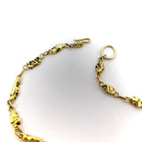 22K and 14K Gold Rush Era Nugget Necklace. Necklace Kirsten's Corner