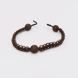 Antique Victorian Hair Mourning Bracelet Bracelet Kirsten's Corner Jewelry