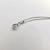 Signature Pear-Shaped Diamond Necklace with 18K Mount & 14K Gold Chain Necklace Kirsten's Corner