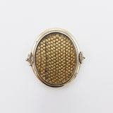 14K Gold Victorian Brooch with Blonde Hair Brooches, Pins Kirsten's Corner Jewelry