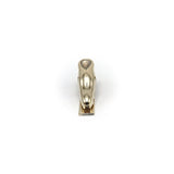14K Gold Signature Tie-Clip or Pendant with Pear-Shaped Diamond Pendant Kirsten's Corner Jewelry