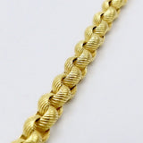 Georgian Pinchbeck Muff Chain Necklace with Original Clasp Chain Kirsten's Corner Jewelry