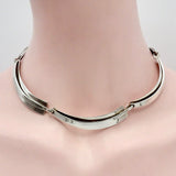 Sterling Silver Modernist Necklace by Jules Brenner Necklace Kirsten's Corner Jewelry