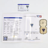 Victorian Ceylon No Heat Sapphire and Rose Cut Diamond Heart Shaped Pendant Pendant Kirsten's Corner Jewelry