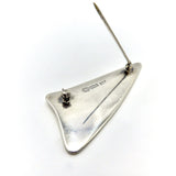 Vintage Georg Jensen Sterling Silver Triangular Brooch, Pattern No. 327 Brooches, Pins Kirsten's Corner Jewelry