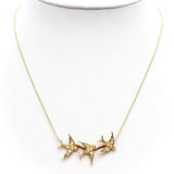 Signature 14K Yellow Gold Swallow Necklace Necklace Kirsten's Corner
