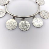 Victorian Love Token Silver Bracelet Kirsten's Corner