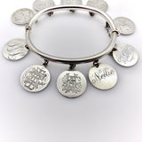 Victorian Love Token Silver Bracelet Kirsten's Corner