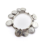 Victorian Love Token Silver Bracelet Kirsten's Corner
