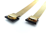 Victorian 12K Gold Onyx and Pearl Wedding Bracelets bracelets Kirsten's Corner Jewelry