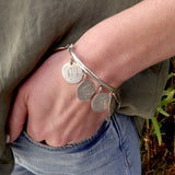 Victorian Love Token Silver Bracelet Kirsten's Corner