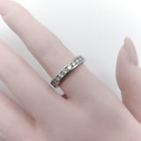 Channel Set Platinum Diamond Eternity Band Ring Kirsten's Corner
