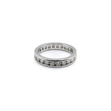 Channel Set Platinum Diamond Eternity Band Ring Kirsten's Corner
