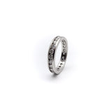 Channel Set Platinum Diamond Eternity Band Ring Kirsten's Corner