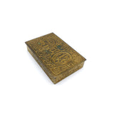 Tiffany Bronze and Gold Dore Zodiac Desk Box, circa 1900-1910 Box Kirsten's Corner Jewelry