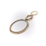 Late Georgian Pinchbeck Quizzing Glass Objects of Virtue Kirsten's Corner Jewelry